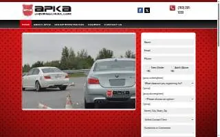 APKA Driving School website