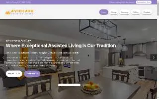 AvidCare Assisted Living website