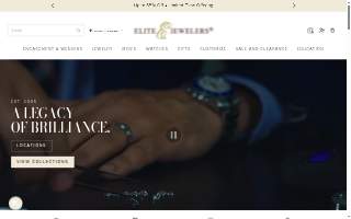 Elite Jewelers website