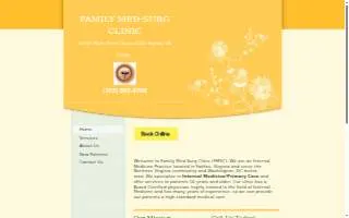 Family Med-Surg Clinic website