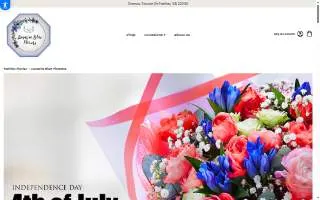 Lunaria Blue Flowers website