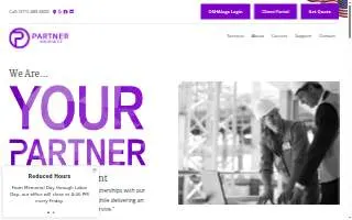 Partner Insurance website
