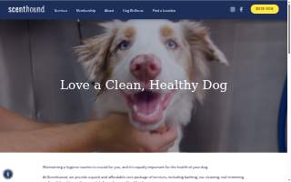 Scenthound Fairfax website