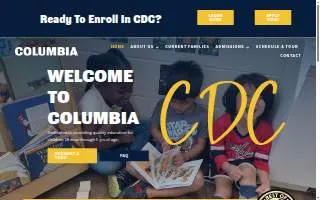 Columbia Child Development Center website