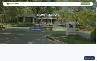 Giving Tree K9 Club website