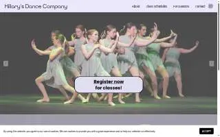 Hillary's Dance Company of Falls Church website
