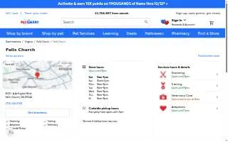 PetSmart of Falls Church website