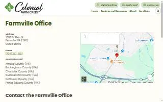 Colonial Farm Credit website