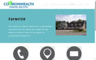 Commonwealth Pediatric Dentistry website