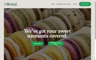 Breeze Bakery Cafe of Franconia website