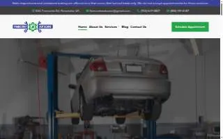 Franconia Auto Care website