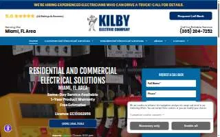 Kilby's Flower Shop Inc. website