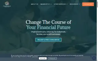 Conway Law Group of Fredericksburg website