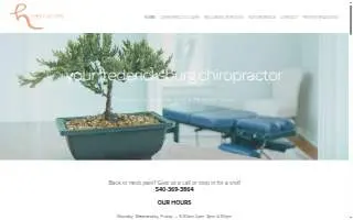 Hands of Hope Chiropractic & Wellness Center website