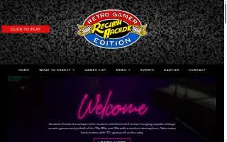 Reclaim Arcade website