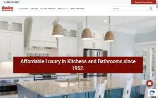 Reico Kitchen & Bath of Fredericksburg website