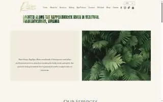 River House Day Spa website