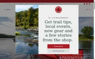River Rock Outfitter of Fredericksburg website