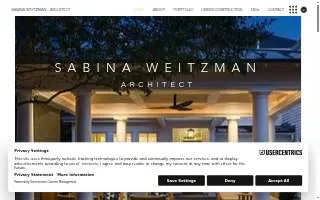 Sabina Weitzman website
