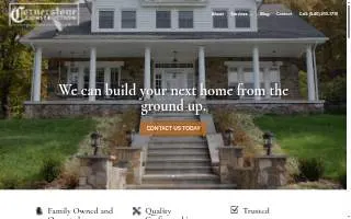 Cornerstone Construction of Front Royal website
