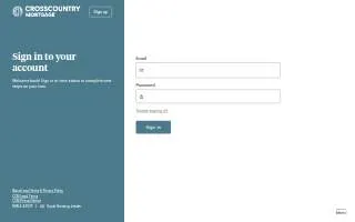 Cross Country Mortgage LLC website
