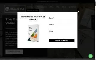 Real JC Tile website
