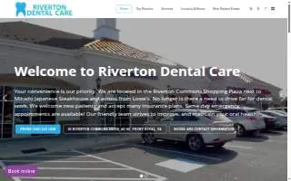 Riverton Dental Care of Front Royal website
