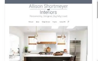 Allison Shortmeyer Interiors, LLC website