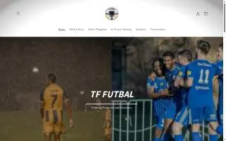 TF Futbal website