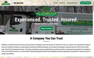 All Stumps Plus LLC of Glen Allen