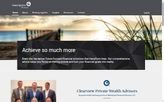 Clearview Private Wealth Advisors - Ameriprise Financial Services, LLC