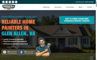 Highfill Painting LLC website
