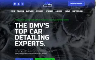 Autodetail DMV - Fairfax Mobile Car Detailing website