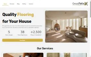 Great Falls Floors, Inc. website