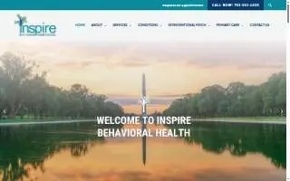 Inspire Behavioral Health of Great Falls website