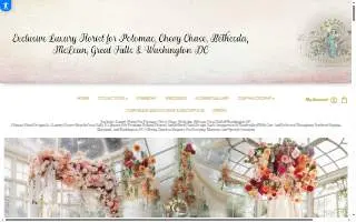 Ultimate Floral Designs of Great Falls website