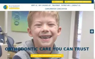 Butterfoss Barton Orthodontics website