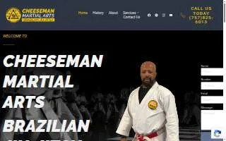 Cheeseman Martial Arts Brazilian Jiu Jitsu website