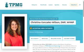 Christina Gonzalez-Wilson, DNP, WHNP