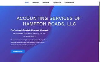 Hampton Roads Accounting Services LLC website