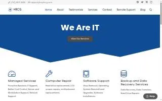 Hampton Roads Computer Gurus website