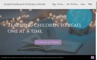 Hampton Roads Dyslexia Center website