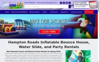 Hampton Roads Jump website