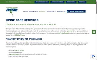 Hampton Roads Orthopaedic Spine & Sports Medicine: MRI Center
