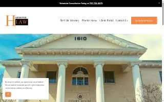 Harmonie Law P.C. website