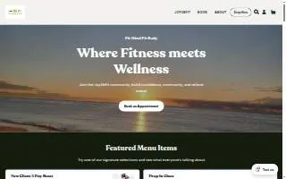 Joy2bFit website