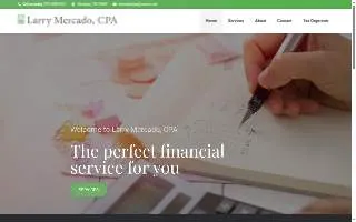 Larry Mercado CPA website