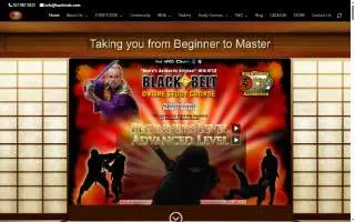 Ninjutsu Martial Arts School website