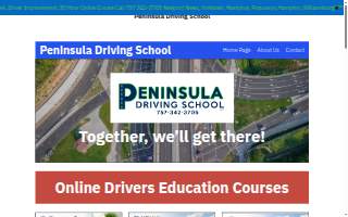 Peninsula Driving School LLC - Behind the Wheel & 30 Hour Online Class- Newport News