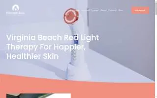Sheer Glow website